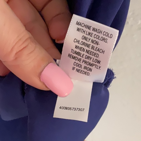 Sale! Apt. 9 Sleeveless Blouse, Size S, Purple - Picture 7 of 8